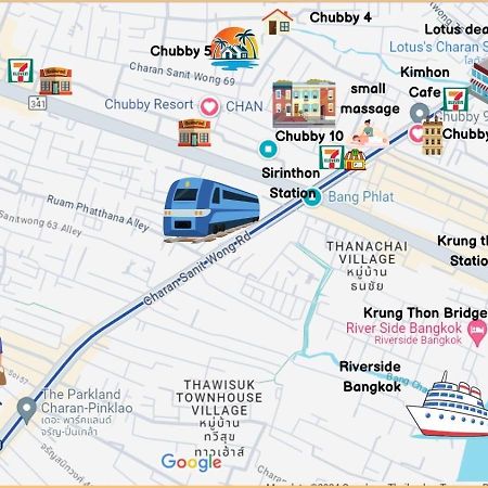 Chubby 9 Single Room Bangkok Eksteriør billede